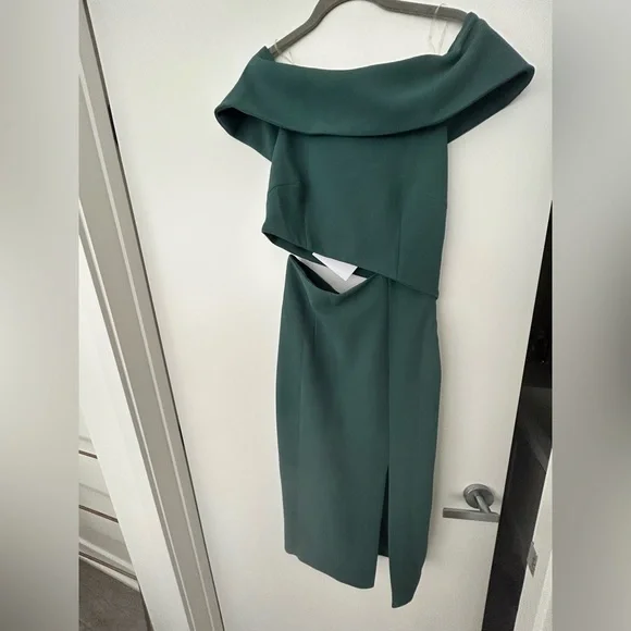 ELLIATT Serpentine Dress in peacock